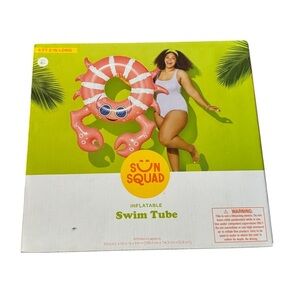 SUN SQUAD inflatable crab swim tube